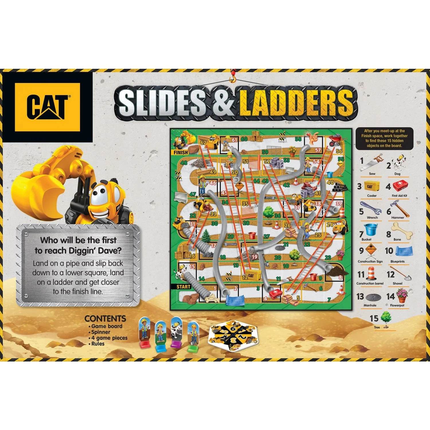 CAT - Slides & Ladders Board Game - Image 3