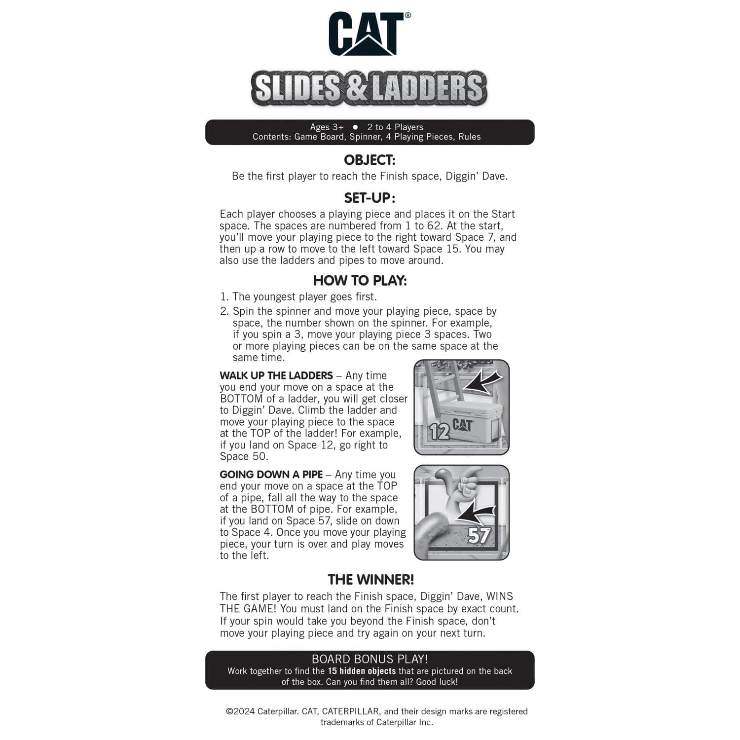 CAT - Slides & Ladders Board Game - Image 4