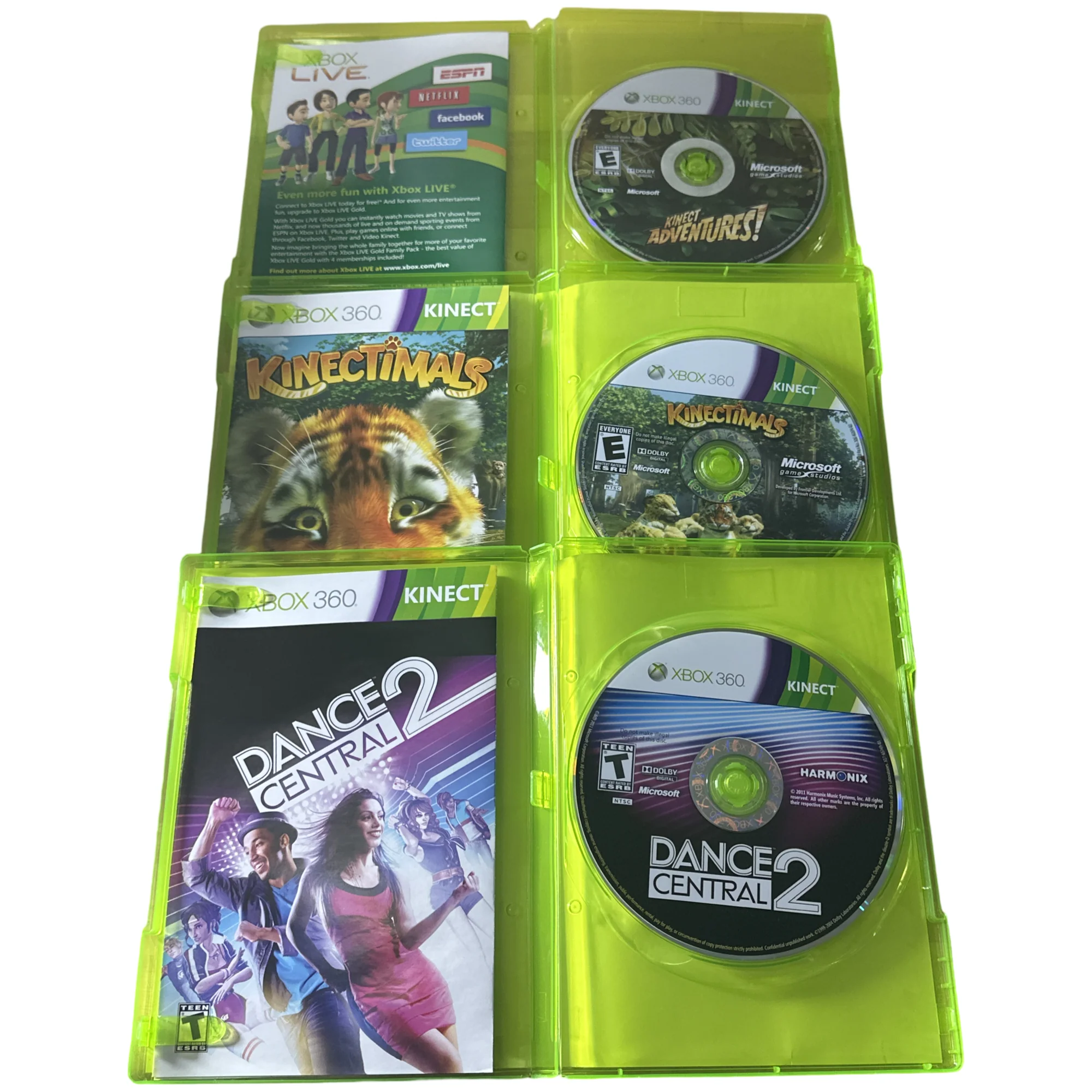 Xbox 360 250GB Kinect Special Edition Kinect Adventures Gaming System - Image 3