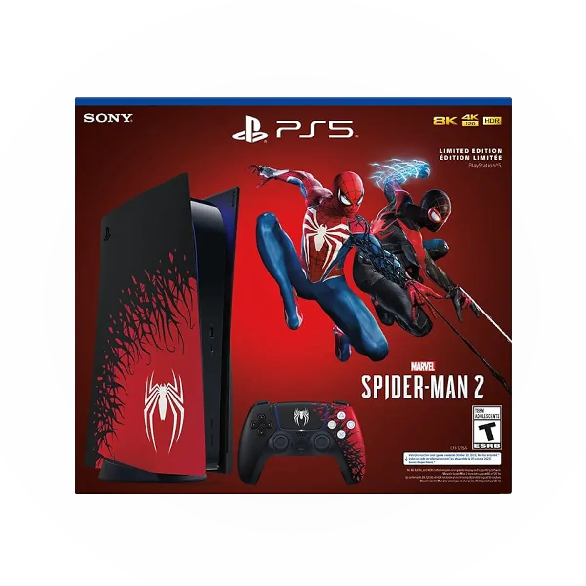 Marvel’s Spider-Man 2 Bundle Collectible Limited Edition - PlayStation 5 Console and DualSense Controller - Image 5