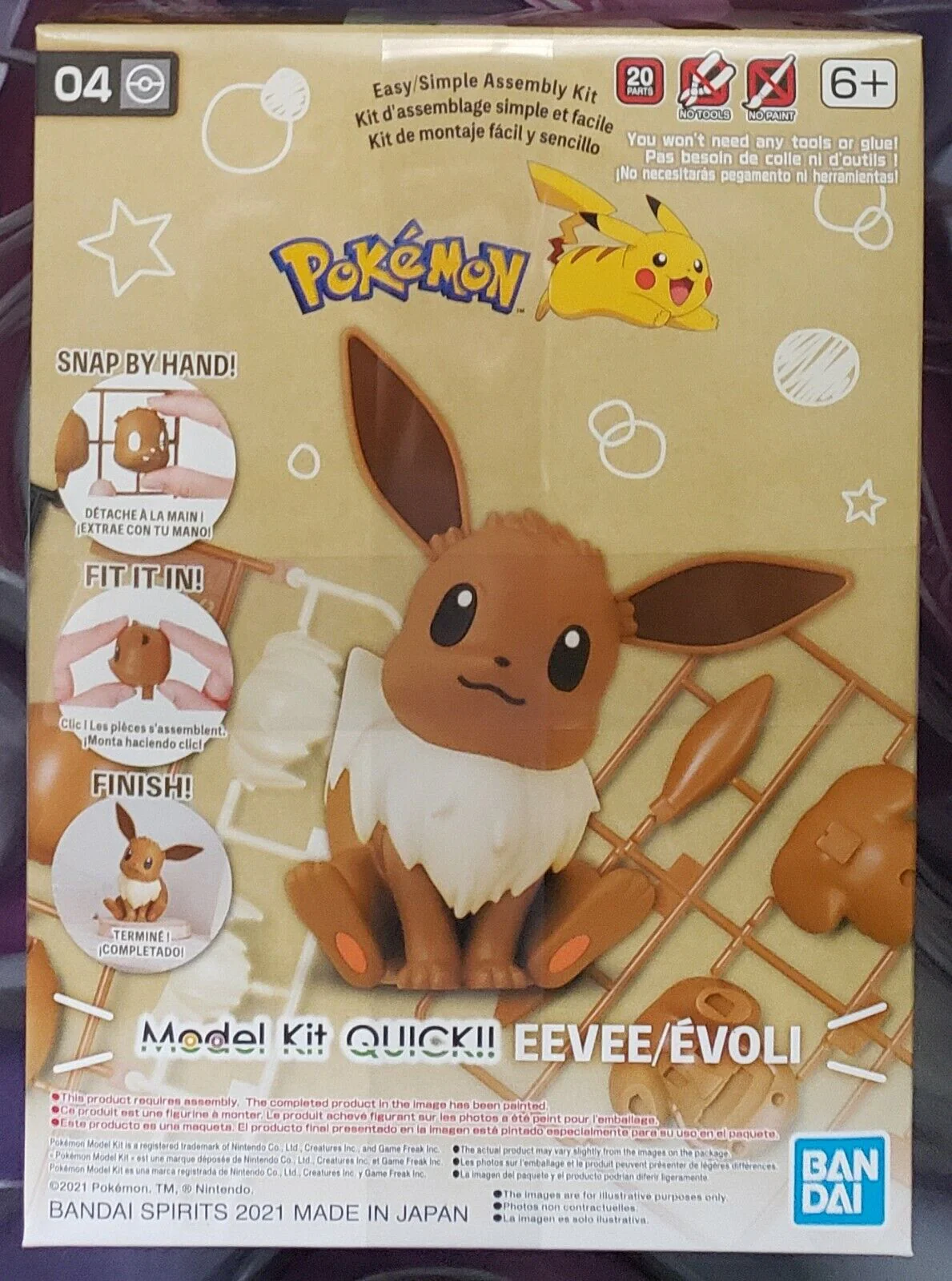 Pokemon - Eevee 04 Quick Model Kit - Model Kit - Image 3
