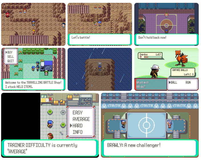 Pokemon Emerald Rogue GBA Pokemon ROM Hack Game Boy Advance - Image 4