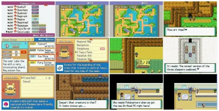 Pokemon Normal GBA ROM Hack Video Game Boy Advance - Image 3