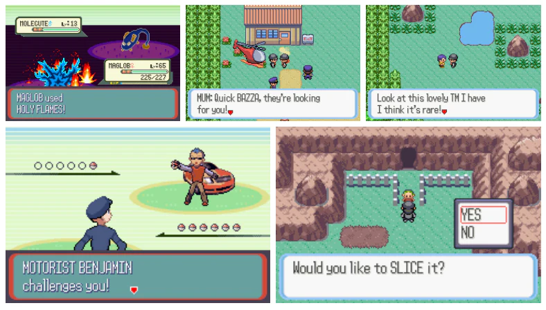 Pokemon Topaz GBA ROM Hack Video Game Custom Gameboy Advance - Image 3